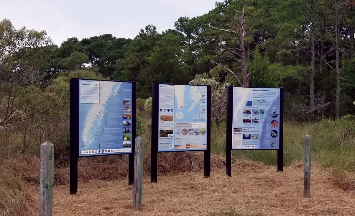 Interpretive signage deals