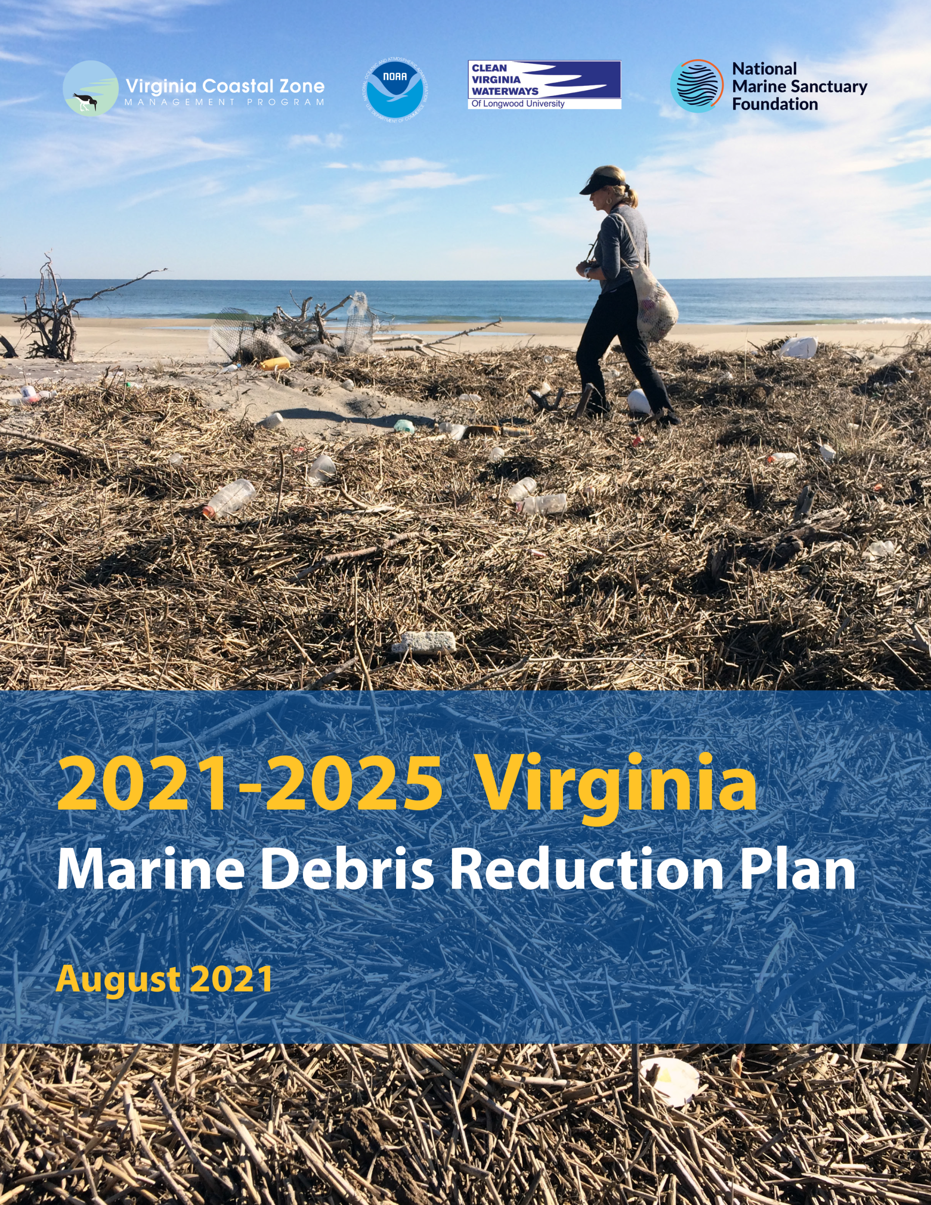 Cover 2021-2025 Virginia Marine Debris Reduction Plan