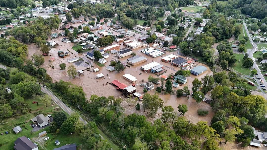 Damascus Flooding Hurricane Helene